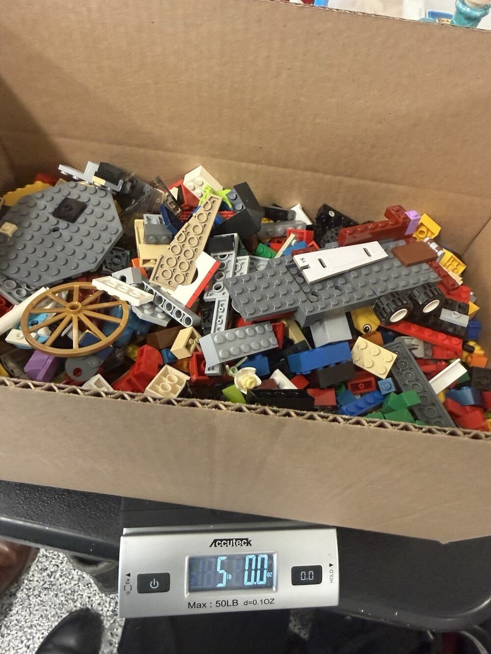 LEGO 5 Pounds lbs Random Parts Pieces Blocks Bulk Lot